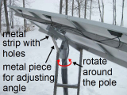How to set the angle of your solar panels.