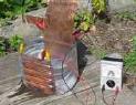 DIY/homemade copper solar cell.