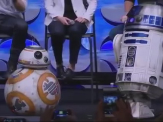 BB-8 droid at Star Wars Celebration 2015 in Anaheim.