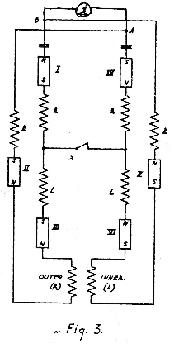 Hans Coler's Magnetstromapparat complete schematic Figure 3.