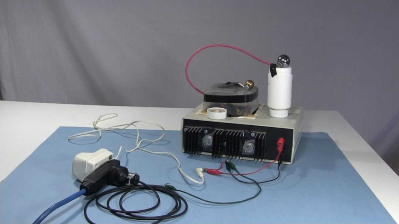 Using a wall adapter as the 1st stage for the high voltage generator.