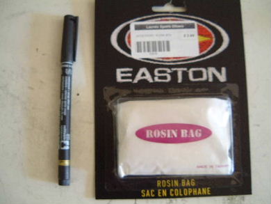 The bag of rosin from the store.