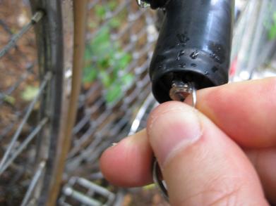 Bicycle lock with online key