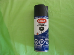 Krylon BBQ and Stove spray paint
      for the ball cyclotron/electrostatic accelerator.