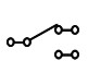 Electronic symbol for a switch (SPDT)