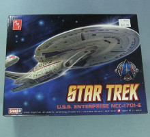 The packaging shows it's a snap it model by AMT of the Enterprise NCC-1701-E.