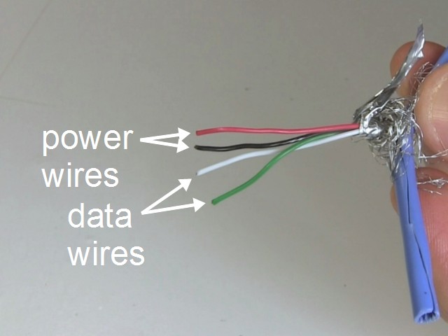 usb cable wiring